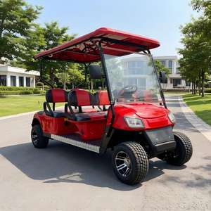 Voiture de golf électrique tout-terrain homologuée CE, 6 places, batterie lithium 72V, 4 roues, sûre, directement de l'usine - Product Image 1