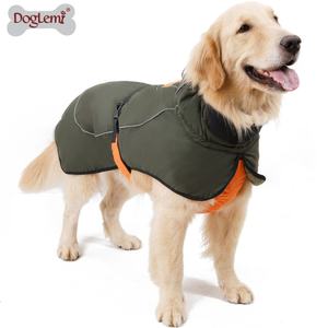 Custom Luxury Winter <b>Rain</b>-Proof Outdoor Pet Jacket <b>for</b> Large <b>Dogs</b> with Safety Reflective Features - Product Image 3