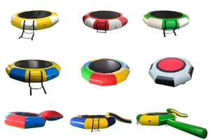 Trampolín Acuático Inflable Profesional |   Plataforma de Entrenamiento y Fitness Acuático - Product Image 6