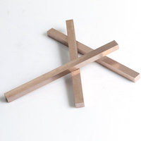 Barre rectangulaire en CuW75 Tungstène-Cuivre usinée avec précision, feuille à haute conductivité thermique