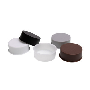 Cubierta de bisagra para muebles 35 37 con borde y sin borde, tapón de plástico impermeable para panel de puerta de armario - Product Image 2
