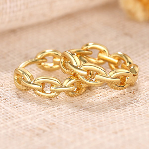 Orecchini a Cerchio Geometrici Minimalisti per Donne, Classici e Semplici, Gioielli di Moda Quotidiana - Product Image 6