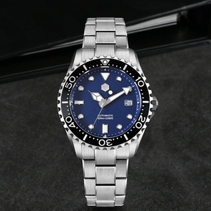 San Martin SN0009GD Nouvelle montre de plongée de luxe pour homme 40 mm Classique Haute qualité NH35 Automatique Mécanique Saphir BGW-X1 30Bar Reloj - Product Image 2