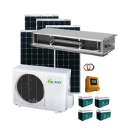 Climatisation 100% solaire, fabricant OEM, 4USUNNY, type à montage sur fenêtre, 12000 BTU, climatiseurs solaires purs