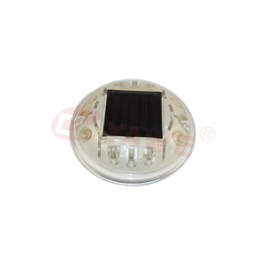 Borne de signalisation routière solaire à 10 LED, ronde, étanche, pour <span class=keywords><strong>chantier</strong></span> de construction, directement de l'usine - Product Image 5