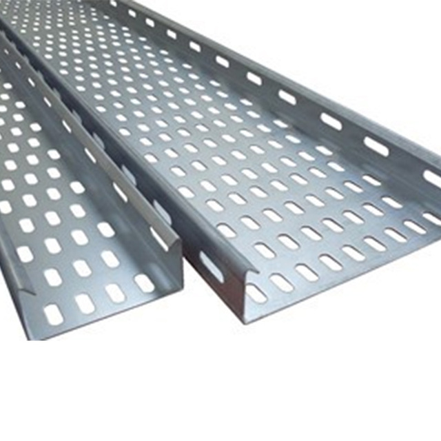 Perforated Cable Tray System Used for Foundation Construction Hot Dip Galvanized Cable Trays