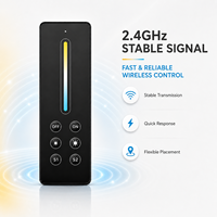 Télécommande sans fil RF 2,4 GHz pour variateur tactile de lumière, contrôleur de température de couleur CT pour bande LED, portée 30 m, zone unique, lampe de plafond intelligente