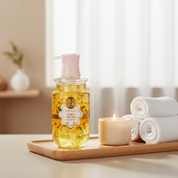 Gel Douche Hydratant aux Fleurs de Cerisier, Savon Corporel Floral Nettoyant Doux pour Usage Quotidien