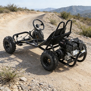 Kart <span class=keywords><strong>électrique</strong></span> compact pour adultes en gros, idéal pour les zones de loisirs et de course en extérieur privées - Product Image 2