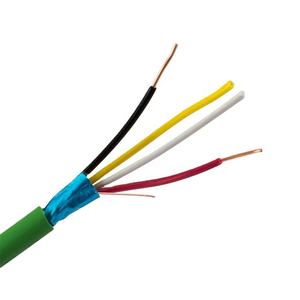 <span class=keywords><strong>Cable</strong></span> de Bus blindado de 20 AWG, <span class=keywords><strong>Cable</strong></span> de 4 núcleos, <span class=keywords><strong>KNX</strong></span>/bei GVS K Bus <span class=keywords><strong>KNX</strong></span> estándar, 2 pares - Product Image 1