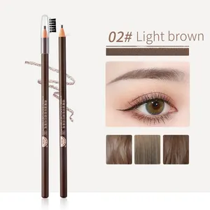 Popular Tattoo Tools Fine Pen Tip Waterproof Eyebrow Pencil With Brush Microblading Eyebrow Makeup Pencil For Permanent Tattoo