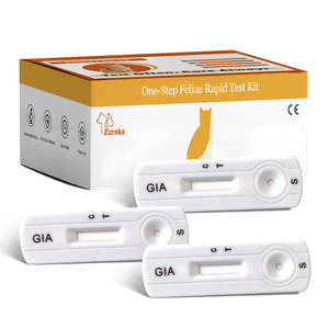 Gia <span class=keywords><strong>Ag</strong></span> ジアルジアコンボ FIV <span class=keywords><strong>FeLV</strong></span> FCV FHV FIP Ab FIPV抗原迅速ペット検査キット - Product Image 1