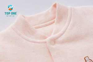 Top One 2022, venta al por mayor, pijama blanco cálido personalizado para niños pequeños, Mono para bebés recién nacidos, peleles - Product Image 6