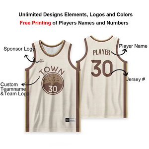 ผู้จัดจำหน่ายเสื้อบาสเก็ตบอล - ชุดยูนิฟอร์มทีมบาสเก็ตบอลแบบกำหนดเองสำหรับผู้ชายและเยาวชน เสื้อบาสเก็ตบอลพิมพ์ลายระบายอากาศ ไอศกรีม - Product Image 2