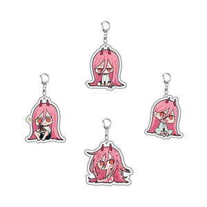 Custom <b>Anime</b> Cartoon Fashionable Acrylic <b>Keychain</b> Pendant Creative Campus Small Pendant with UV Printing Irregular Shape - Product Image 3