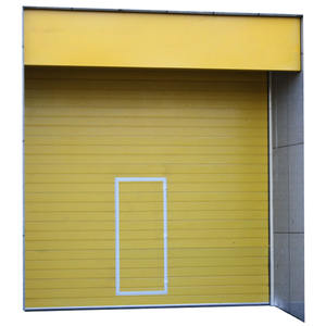 Porte <span class=keywords><strong>de</strong></span> <span class=keywords><strong>garage</strong></span> durable <span class=keywords><strong>avec</strong></span> guichet pour une sécurité et une commodité accrues - Product Image 2