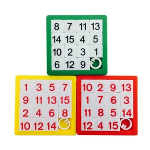 Mini alfabeto Abc personalizado, número 1-15, juguete educativo, juego mental de plástico, desafío, juego educativo, juego de carretera, Tobogán, rompecabezas deslizante - Product Image 4