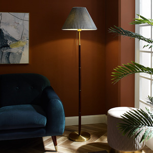 Lampada da Terra <span class=keywords><strong>di</strong></span> Lusso in <span class=keywords><strong>Legno</strong></span> Vintage Stile Nordico Moderno per Arredamento Soggiorno Camera da Letto - Product Image 6