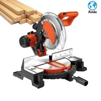 Scie à Tronçonner l'Aluminium de Haute Précision, Machine de Découpe d'Angle Multifonctionnelle pour Aluminium, Bois et Alliage d'Aluminium, 45 Degrés, 10 Pouces