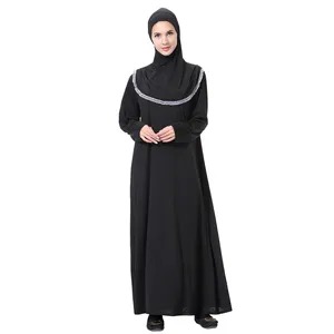 TH904 abaya kimono kaftan dubai islam muslim hijab dress a black abaya women muslim dress 2023 abaya dubai