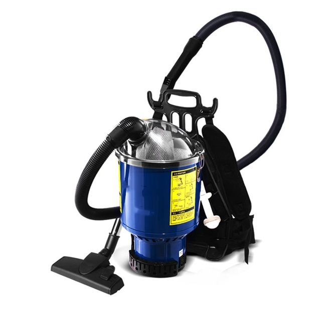 New Sell 1KW 4L Backpack Vacuum 20KPA High Suction Multi-Brush Carpet/Floor Cleaning Heavy Duty Industrial Cleaner Customizable