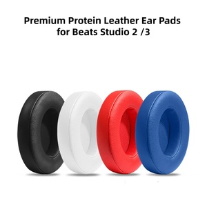 <span class=keywords><strong>Coussinets</strong></span> d'oreille de remplacement pour casques <span class=keywords><strong>Beats</strong></span> <span class=keywords><strong>Studio</strong></span> 2 3, <span class=keywords><strong>coussinets</strong></span> d'oreille en cuir protéiné souple - Product Image 1