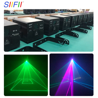 Luz Láser DMX RGB de Alta Potencia 1-3W a Todo Color para Animación 3D, Luces para Fiestas, Bodas, Clubes, Eventos