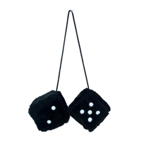 Porte-clés en peluche super doux personnalisé en forme de dés créatifs, pendentif de sac à dos, accessoires de voiture OEM, jouets en coton PP rembourrés