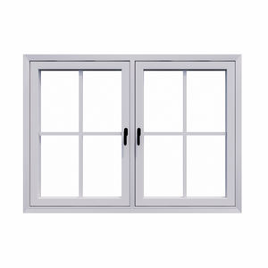 Fenêtre en <span class=keywords><strong>PVC</strong></span> à <span class=keywords><strong>double</strong></span> <span class=keywords><strong>vitrage</strong></span> à rupture de pont thermique à faible U, à haute efficacité, pour garder la chaleur en hiver nordique - Product Image 2