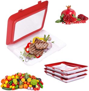 Creative Food Preservation Tray plateau de conservation des aliments Freshfood Storage Container Food Tray Preservation