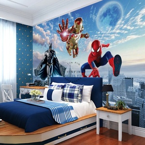 Papier peint autocollant personnalisé <span class=keywords><strong>Marvel</strong></span> papier peint mural 3d pour la décoration intérieure - Product Image 3