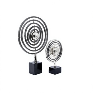 Artículos decorativos para decoración de interiores de oficina, modelos de decoración de interiores, anillos redondos, globo, accesorios de mesa, objeto con Base - Product Image 1
