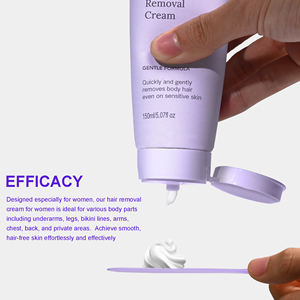 Private Label naturale biologico a base di erbe completo corpo indolore depilatorio uomini e donne permanente crema di depilazione - Product Image 5