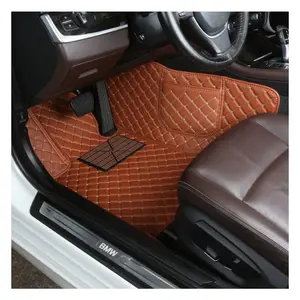 Normal Delivery Environmentally Friendly High Elastic Sponge Multicolor No Hair Falling Off Diamond Car Mats For Vios Or Toyota