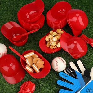 Bols de casque personnalisés pour enfants, casque de Baseball, bols de collation de crème glacée, Mini bols de chapeau, tasses à puces pour enfants pour fournitures de fête 8 oz - Product Image 5