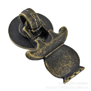Poignée de tiroir en alliage de zinc B38, forme originale, design traditionnel, quincaillerie pour meubles de cabinet - Product Image 3
