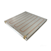 Radiateur en aluminium extrudé avec surface anodisée personnalisée, dissipateur thermique LED haute puissance, fournisseur Chine