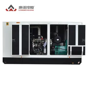 Generator Diesel berpendingin air tipe terbuka/senyap, 400V/230V dengan CE