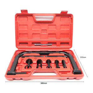 Compresseur de <span class=keywords><strong>ressort</strong></span> de soupape 10 pièces outil de retrait de <span class=keywords><strong>ressort</strong></span> de soupape avec pince en C solide pour <span class=keywords><strong>moto</strong></span> ATV voiture petit moteur équipement de véhicule - Product Image 5