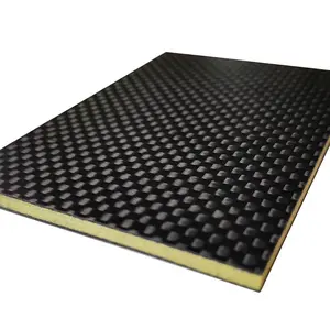 New impact resistance carbon foam-core plate with the performance of sound insulation