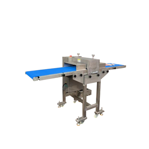 Fresh Meat Horizontal Slicer Fresh Beef Pork Meat Breast Jerky Slicer Flake Pork Meat Cutting Slicing Machine - Product Image 2