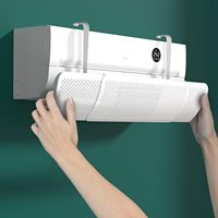 Déflecteur de vent pour climatiseur Rétractable Réglable Anti-Direct Blowing Air Guide Windproof Air Cooled Baffle for Bedroom
