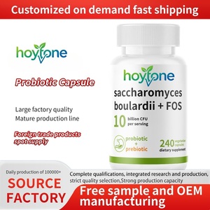 OEM Marque Privée <span class=keywords><strong>Saccharomyces</strong></span> <span class=keywords><strong>Boulardii</strong></span> 10 Milliards de UFC avec Prébiotique FOS pour l'Équilibre Intestinal et le Soutien de la Santé Digestive - Product Image 2