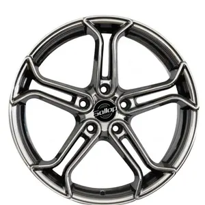 Galop 17 ~ 18 Inch Et 18 ~ 38 Nieuwe Aftermarket Personenauto Gesmede Wielen Aluminium Legering Met Pcd 5X100 5X114.3 Cb 66.6 ~ 74.1 Mm