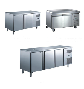 Nhà Bếp Tủ Lạnh Tủ Lạnh Thép Không Gỉ Bảng Top Tủ Đông - Product Image 3