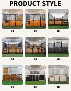 Box pour chevaux MAISTEED avec système d'alimentation intégré, grille à <span class=keywords><strong>foin</strong></span>, conception de box pour une gestion efficace de la ferme, box équestre - Product Image 4