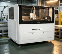 Machine de découpe laser de précision de bureau compacte 6060, système laser CO2 2 en 1