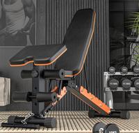 Banc de musculation réglable, capacité 1000 lb, robuste, pliable, structure en acier allié, utilisation intérieure, banc d'exercice complet, directement de l'usine
