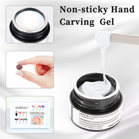 Gel de sculpture 3D professionnel pour nail art, haute viscosité, gel UV LED pour sculpture, 12 couleurs, OEM, marque privée, vente en gros
