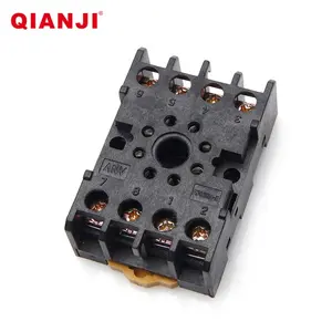 QIANJI Alibaba Website 8 Pins Electrical Automotive Relay Socket PF035A